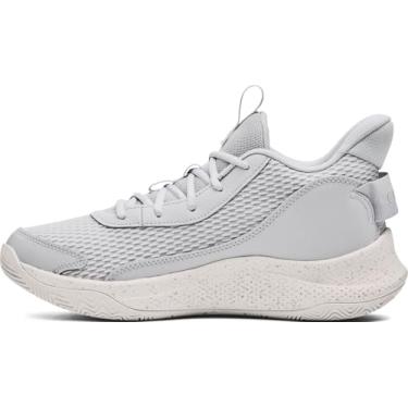 Imagem de Under Armour Tênis de basquete masculino Curry 3Z7 3026622, Argila branca e cinza halo, 11.5 Women/10 Men