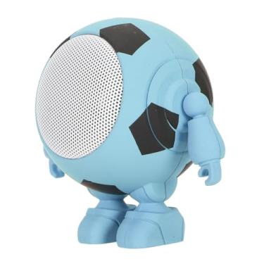 Imagem de Alto-falante, Alto-falante Sem Fio Portátil Recarregável, Suporte para Conexão Serial Sem Fio, Estéreo, Microfone Embutido para Festa (Azul)