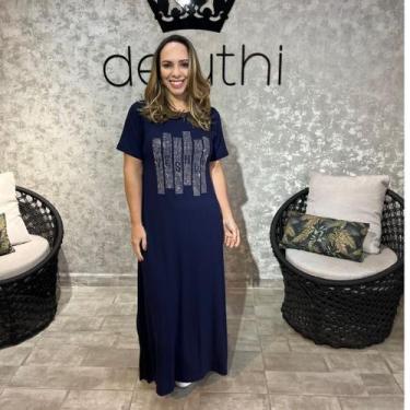 Imagem de Vestido Longo Yeshua Strass - DELUTHI, GG