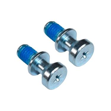 Imagem de HQRP DA61-03734A Fixador de maçaneta para porta de geladeira Samsung Parafuso parafuso prisioneiro de montagem DA61-11161A, AP4372038, 1998157, PS4144145 (pacote com 2)