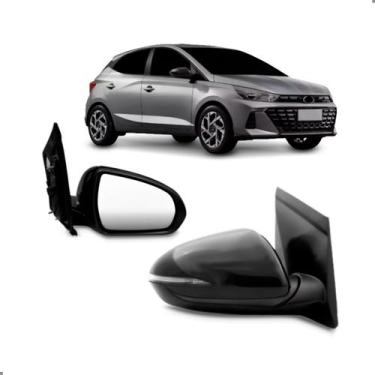 Imagem de Retrovisor Externo Hb20 2023 a 2024 Eletrico Com Pisca - SP ACESSÓRIOS