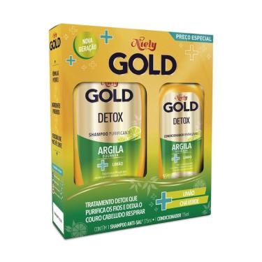 Imagem de Shampoo 275ml + Condicionador 175ml Niely Detox