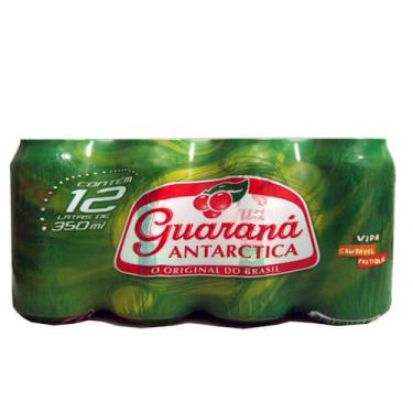 Imagem de Refrigerante Guaraná antarctica Lata 350ml 12 unid