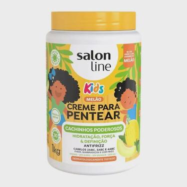Imagem de Creme de Pentear Salon Line Kids Cachinhos Poderosos Melão 1kg