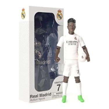 Imagem de Sockers Banbo Toys Real Madrid CF Vinicius Junior 8" Collectible Soccer Action Figure