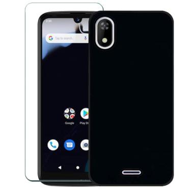 Imagem de Covthch Capa para celular Artia P600 Artia P600 com protetor de tela Artia P600 2024 15.2 cm capa para smartphone [borracha de silicone TPU (poliuretano termoplástico) de proteção flexível ultrafina e