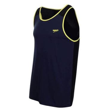 Imagem de Regata Speedo Neon Masculino, Masculino, Azul, M
