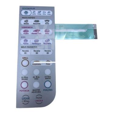 Imagem de Adesivo Membrana Do Teclado Microondas Electrolux Meg33 - Valtec Shop
