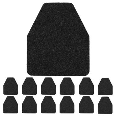 Imagem de Adevar 12 Peças Tapetes De Mictório Para Banheiro Masculino Comerciais Almofadas Antiderrapante Respingos Vaso Sanitário Lavável A Granel Descartável Grande 17 Polegadas X 20,5