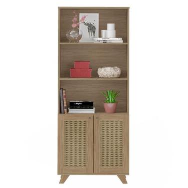 Imagem de Estante 2 Portas 3 Nichos 172x70 4709 Carvalho Arly