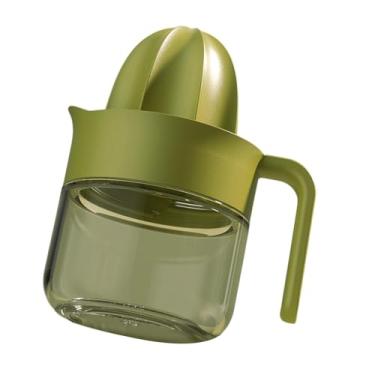 Imagem de Fenteer Lemon Orange Juicer Manual de qualidade da mão premium manualmente rotação de espremedor de mãos, Green S