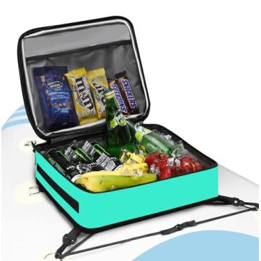 Imagem de Bolsa térmica para prancha de remo, à prova d'água, para surfe, para convés, térmica, à prova de vazamento, 10 latas, bolsa de acessórios para prancha de stand up paddle e caiaque