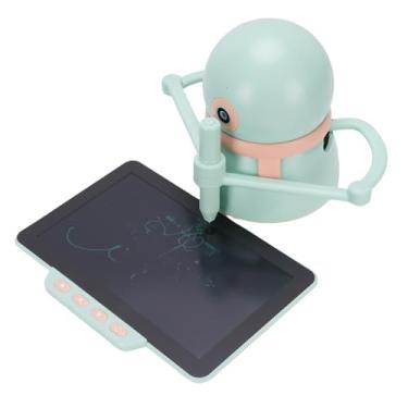 Imagem de Robô de Desenho Inteligente, Máquina de Pintura Educacional Interativa para Crianças, Desenhando robô Montessori Learning Robot Com Interação de Voz e 4 Palavras e Placa de