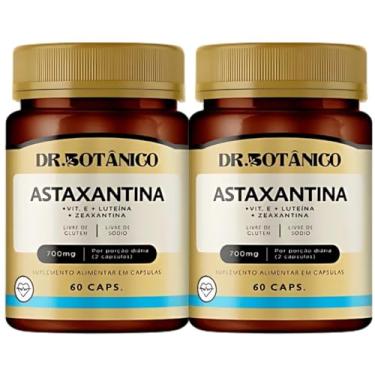 Imagem de KIT 02 UN ASTAXANTINA (VIT. E + LUTEÍNA + ZEAXANTINA) 500MG 60 CAPSULAS -DR. BOTANICO