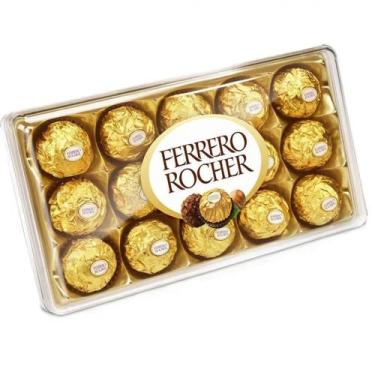 Imagem de Ferrero Rocher 12 unid. - Chocolate com avelã cremoso