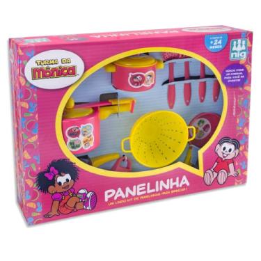 Imagem de Kit de Panelinhas Turma da Mônica, Nig Brinquedos