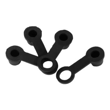 Imagem de 8pcs Black Borracha Bream Bleed Cap Com Garantia de Qualidade, Cabe para a Maioria das Aplicações de Parafuso de 8 Mm Em Carros e Motocicletas, para Motos