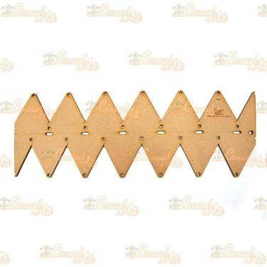 Imagem de Régua Para Barrado Duplo Triangulo M