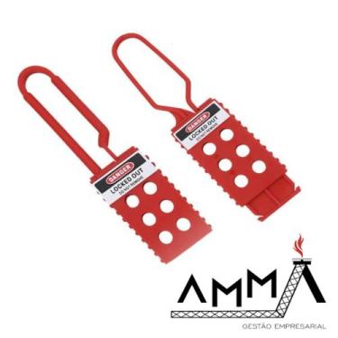 Imagem de Kit 10 Bloqueios de Segurança de Nylon AG-K42 - AMMA GESTÃO