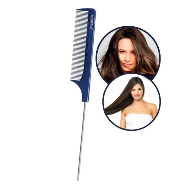 Imagem de Pente De Cabelo Para Separação De Mechas e Procedimentos Químicos Profissional Vertix