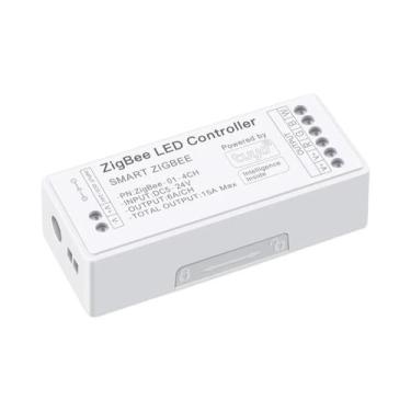 Imagem de Controlador De Fita LED RGB Inteligente Zigbee 30 Tuya RGB CCT RGBW Di