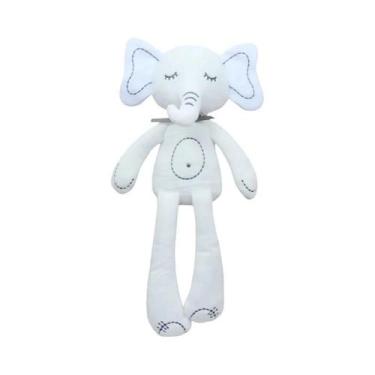 Imagem de Fantoche De Mão De Coelho De Pelúcia Macio Para Bebê, Boneca Calmante 