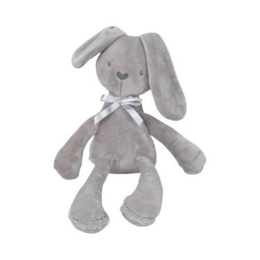Imagem de Fantoche De Mão De Coelho De Pelúcia Macio Para Bebê, Boneca Calmante 