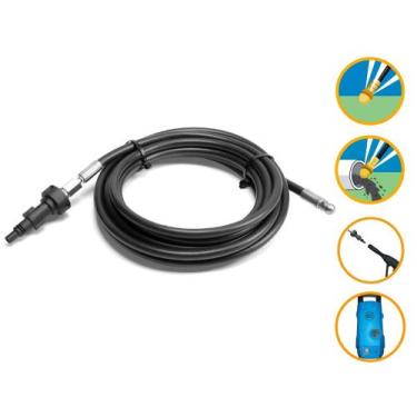 Imagem de Mangueira Nylon Desentupidora 6mt Wap Aqua Max Lavadora - COMPATÍVEL W