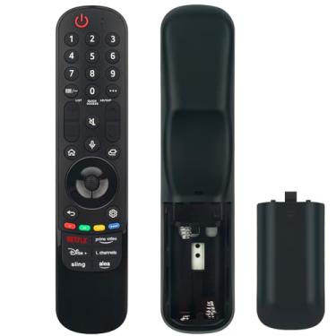 Imagem de Novo controle remoto de voz de substituição adequado para LG Smart TV OLED65C4PUA OLED42C4PUA OLED48C4PUA OLED55C4PUA OLED77C4PUA OLED83C4PUA OLED65B4PUA OLED55B4PUA OLED77B4PUA, com manual de