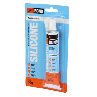 Imagem de Adesivo de Silicone 50g Acético Transparente - Tudo em Caixa