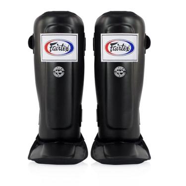 Imagem de Fairtex Protetor de canela SP3 Pro Style, protetor acolchoado duplo