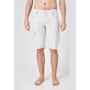Imagem de Bermuda Jeans La'Oase Cargo Alejandro Masculino-Masculino