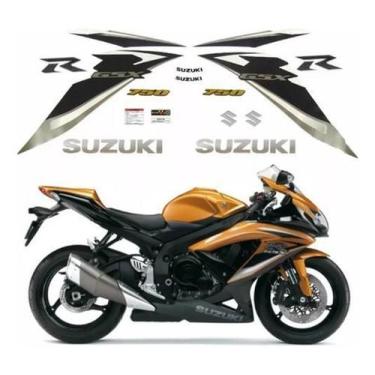 Imagem de Kit Adesivos Gsx R 750 - Spts