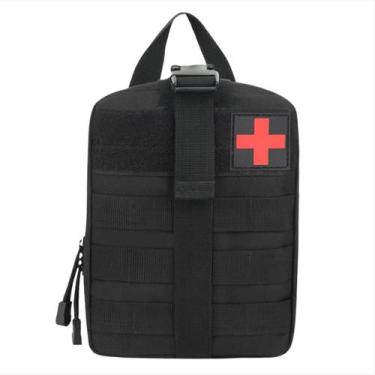 Imagem de Bolsa pochete Kit Para Primeiros Socorros Tática Pochete Compacto resi