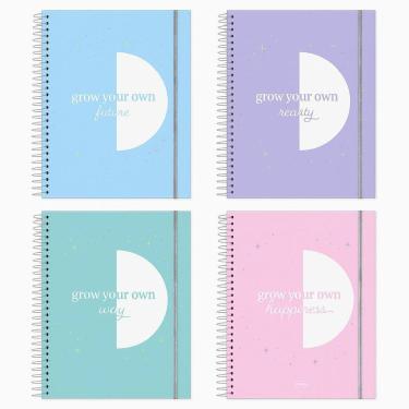 Imagem de Caderno College Flour Mix Soft 80F 1 Matéria Foroni