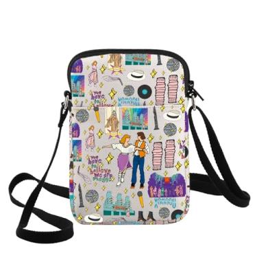 Imagem de G2TUP Bolsa tiracolo retrô com filme musical dos anos 80, presente para fãs de Kira e Sonny, você tem que acreditar que somos mágicos, Have to Believe Cb, Bolsa tiracolo