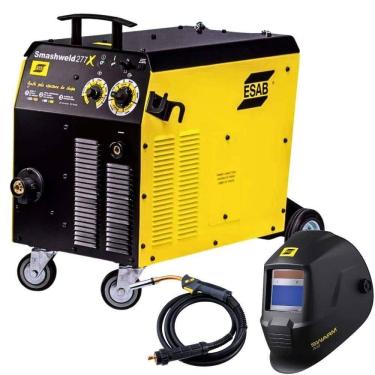 Imagem de Máquina de Solda MIG/MAG 250A com Tocha MIG 3 Metros e Máscara Automática ESAB