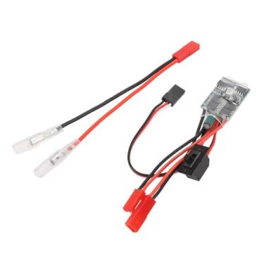Imagem de RiToEasysports RC 30A ESC, Controlador de Velocidade Eletrônica Escovado de 2 Vias para 16 1/18 1/24 Carro