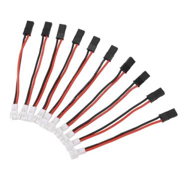 Imagem de RiToEasysports 10pcs Cabo do Conector do Plugue do Motor RC, Cabo Adaptador de 65 Mm Com Conector Feminino PH2.0 para Motor