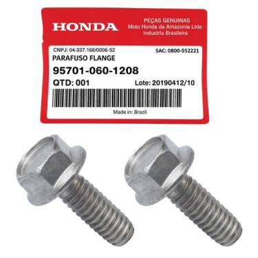 Imagem de Par Parafuso Alça Gancho Traseiro Titan Fan 125-150, Strada - Honda