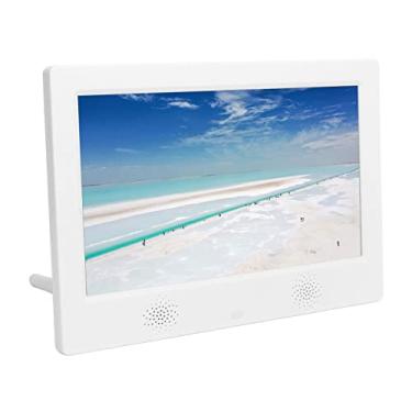 Imagem de Generic Quadro de Imagem Digital, Calendário de Relógio de Interface USB Fácil de Instalar álbum de Fotos Digital de 10 Polegadas Com Alto -falantes Frontais Duplos para o Quarto (Plugue nos EUA)