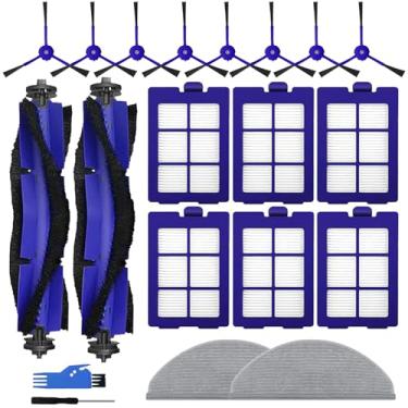 Imagem de Auoiian 20 peças de reposição X8 para Eufy RoboVac X8/X8 Hybrid – 2 escovas de rolo, 8 escovas laterais, 6 filtros HEPA, 2 esfregões, 1 escova de limpeza e 1 chave de fenda – Não serve para X8 Pro