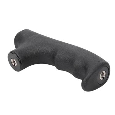 Imagem de KIMISS Cabeça Multifuncional de Muletas Monopodes, Acessório de Alça de Pólo de Trekking de Fins Duplos para Parafusos de 1/4 "e 3/8" - Cabeça de Muleta Ergonômica de Bengala (Preto)