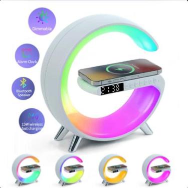 Imagem de Luz LED Branca 127/220v Com Tela RGB Som Bluetooth - ASAF