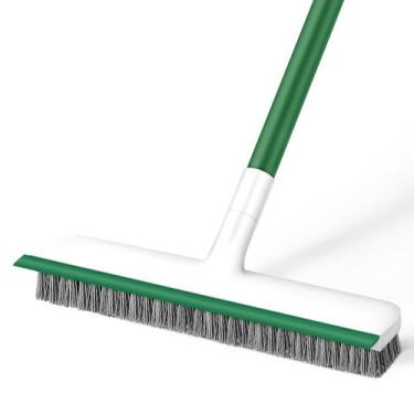 Imagem de Escova de esfoliação de piso QCFOLY, cabo de 51 cm de comprimento, 2 e