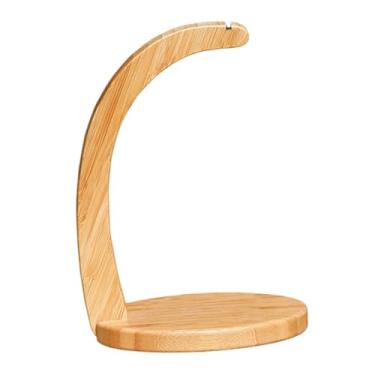 Imagem de Milageto Lanterna de acampamento suporte de acampamento luz pendurado pólo de madeira, leve, ao ar livre, suporte de gancho de pólo de lanterna para viagens