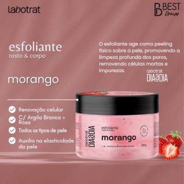 Imagem de Kit Labotrat Dia A Dia Linha Completa Morango Corpo Rosto Banho Premiu