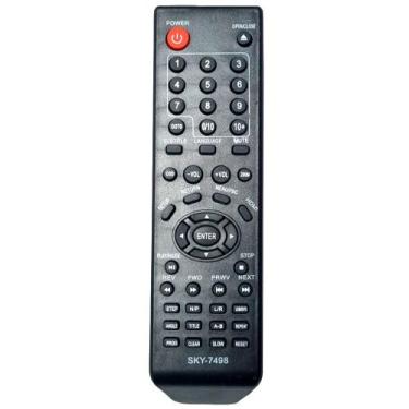 Imagem de Controle Remoto Para TV SKY-7498 - Lelong