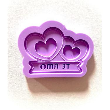 Imagem de F1303 molde de silicone namorados confeitaria biscuit - confeitaria do