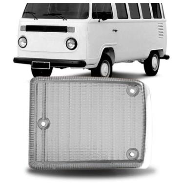 Imagem de Lente Pisca Seta Kombi Clipper 1976 a 2012 Cristal - JCV
